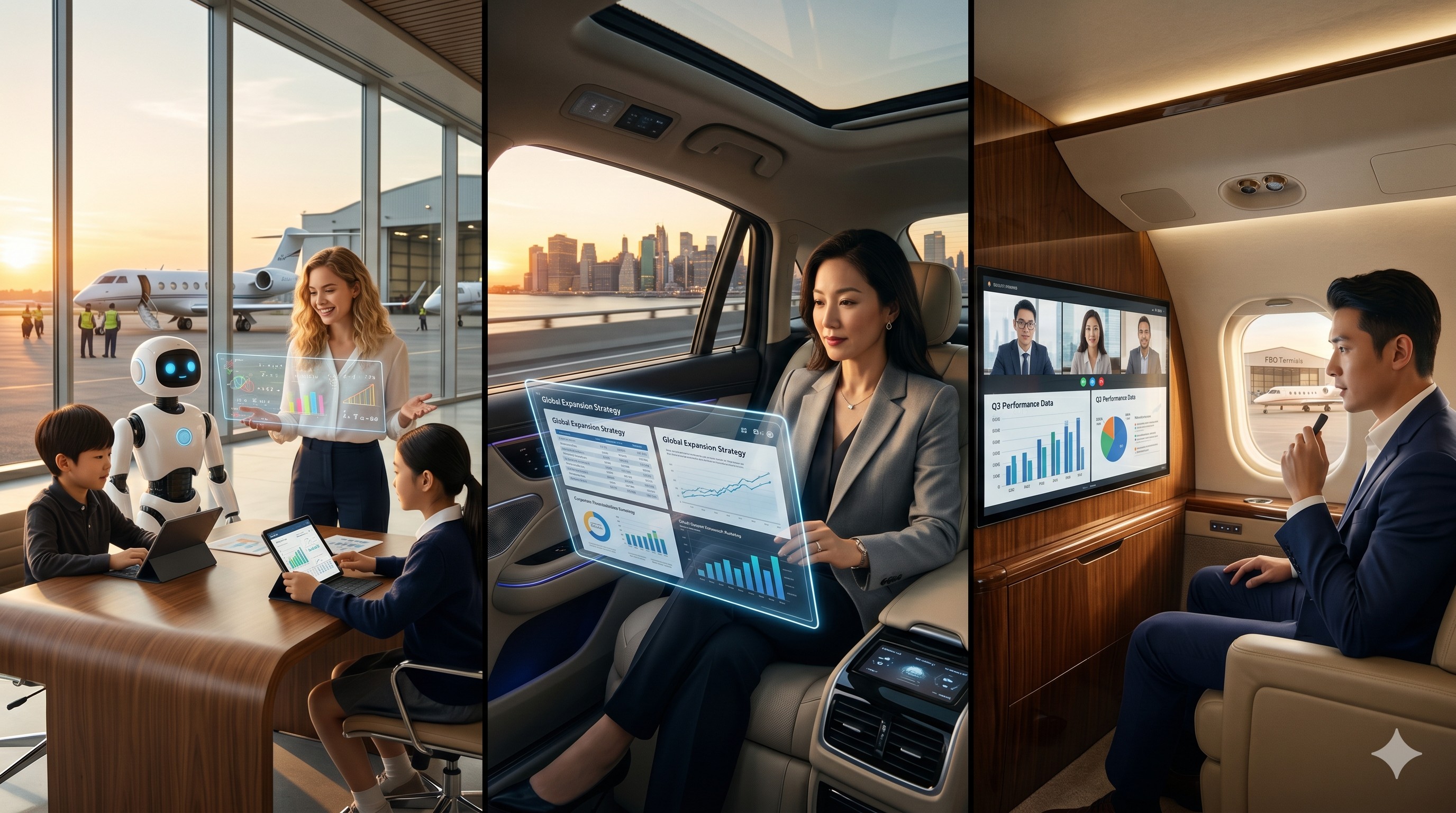 GLO Family — FBO Education, Autonomous Vehicle, Private Jet Conference