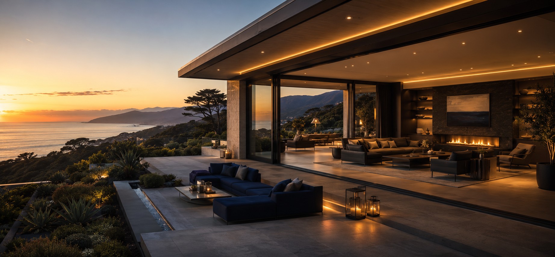 A residence prepared before arrival — the coordinated layer, not the address, is the product