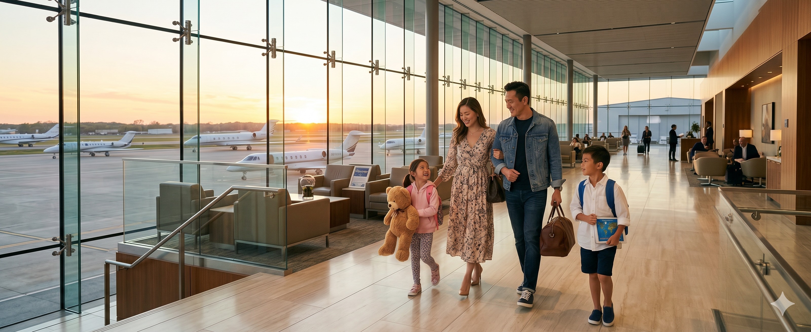 Family at FBO